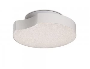 Flush Ceiling Light , Wall Light 25cm Diameter 14W LED 3000K, 720lm, White