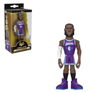 NBA Los Angeles Lakers LeBron James Vinyl Gold