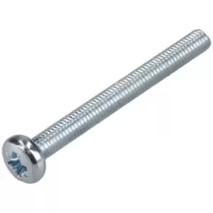 R-TECH 337040 Pozi Pan Head Machine Screws BZP M3 30mm - Pack Of 100