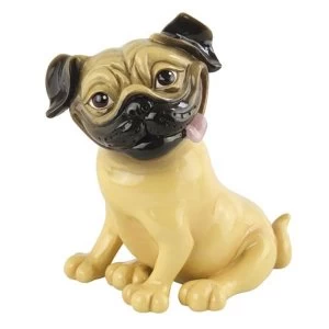 Little Paws Figurines Podge - Pug Tan