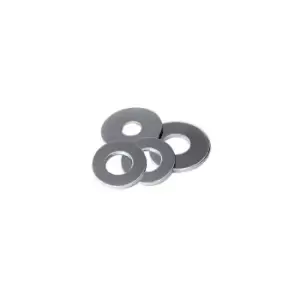 Wot-nots - Steel Washer - Flat - 5mm & 6mm - Pack Of 10 - PWN541