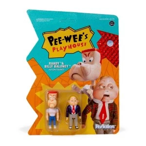 Pee-wee's Playhouse ReAction Action Figure 2-Pack Randy & Billy Baloney