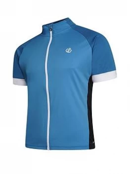 Dare 2b Protraction Cycling Jersey - Blue Size XL, Men