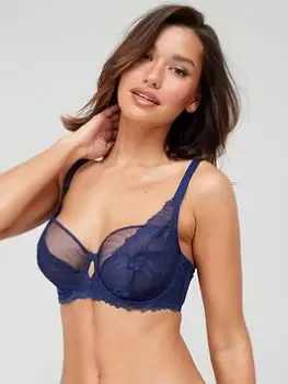 DORINA Zarya Non Padded Wired Bra - Blue Size 32Dd, Women