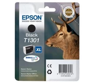 Epson Stag T1301 XL Black Ink Cartridge