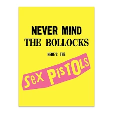 The Sex Pistols - Never mind the bollocks Postcard