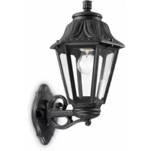 Anna Black wall light 1 bulb