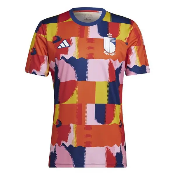 adidas Belgium Pre Match Jersey Adults - Multi S