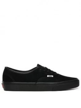 Vans Ua Authentic Suede, Black, Size 11, Men