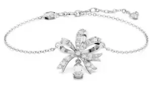 Swarovski 5647581 Volta Bracelet Bow, White, Rhodium plated Jewellery