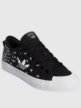 Adidas Originals Nizza Trefoil - Black/White