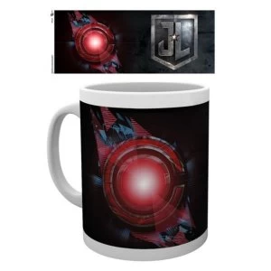 Justice League Movie - Cyborg Logo Black Mug