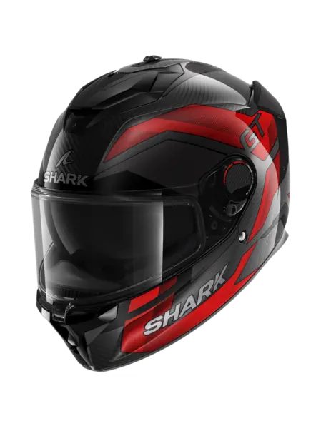 Shark Spartan GT Pro Ritmo Carbon Carbon Red Chrom DRU Full Face Helmet XL