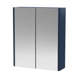 Hudson Reed Juno 600mm Mirror Unit (50/50) - Electric Blue