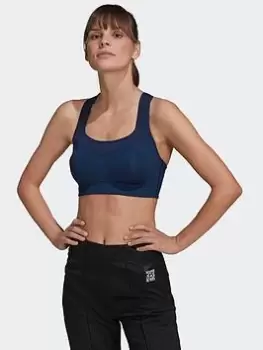 adidas X Karlie Kloss High-support Bra, Blue, Size 2Xs, Women