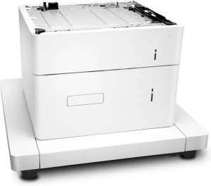 HP LaserJet 1x550-sheet and 2000-sheet HCI Feeder and Stand