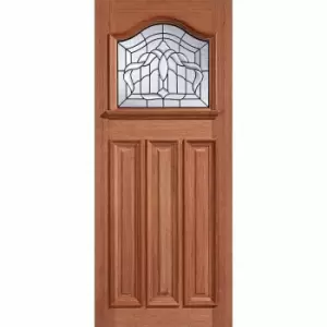 LPD (W) 36" Hardwood Estate Crown Glazed 1L External Door