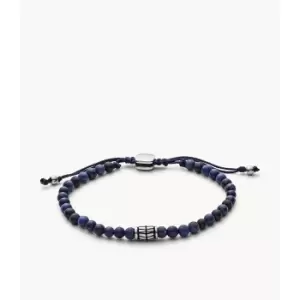 Fossil Mens Semi-Precious Bracelet - Blue