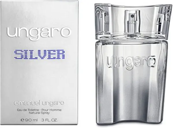 Emanuel Ungaro Silver Eau de Toilette For Him 90ml