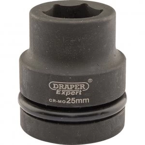 Draper Expert 1" Drive Hexagon Impact Socket Metric 1" 25mm