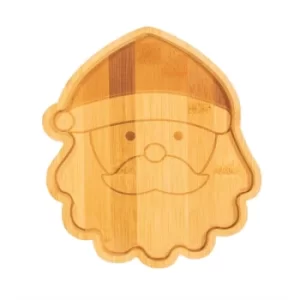 Santa Bamboo Plate