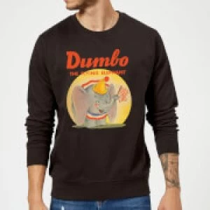 Dumbo Flying Elephant Sweatshirt - Black - M