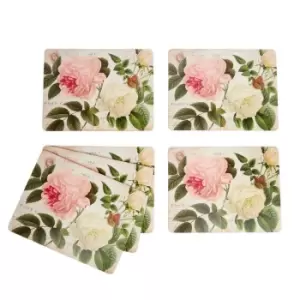 Rose Garden Pack Of 6 Premium Placemats