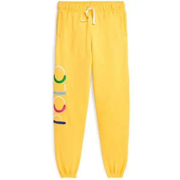 Polo Ralph Lauren Logo Terry Jogging Bottoms - Yellow 11 - 12 Years