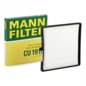 MANN-FILTER Pollen Filter HYUNDAI,KIA CU 1910 9713307010,9713307010AT,S9713307010AT Cabin Filter,Cabin Air Filter,Filter, interior air 9713307000