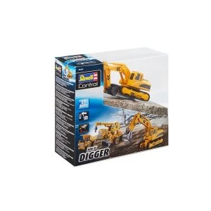 Mini Digger Revell Control Model