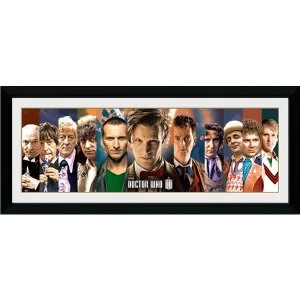 Doctor Who 11 Doctors Framed Photographic Print