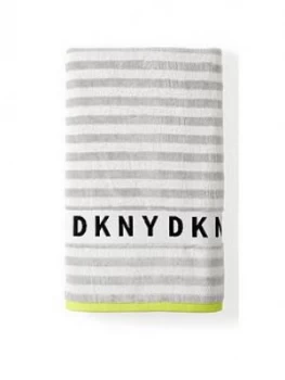 DKNY Ticker Tape Bath Towel