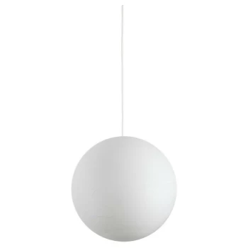 Ideal Lux Lighting - Ideal Lux CARTA - Indoor Globe Ceiling Pendant Lamp 1 Light White, E27