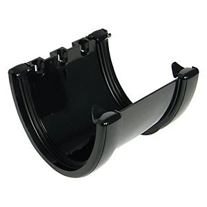 FloPlast RUH1B High Capacity Gutter Union Bracket - Black