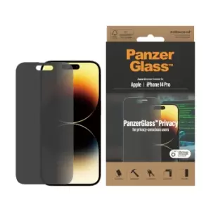 PanzerGlass Privacy Screen Protector Apple iPhone 14 Pro |...