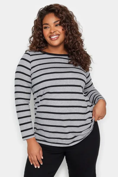 Long Sleeve Stripe Top