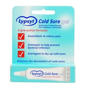 Lypsyl Cold Sore Gel 3g