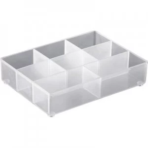 raaco Assortment case insert (L x W x H) 109 x 79 x 24mm No. of compartments: 8