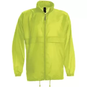 B&C Sirocco Mens Lightweight Jacket / Mens Outer Jackets (2XL) (Ultra Yellow)