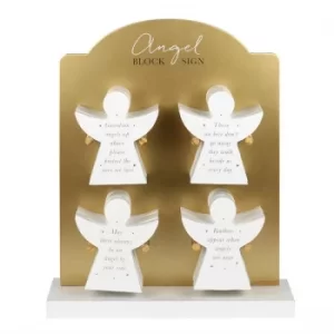 Angel Block Sign [Display of 16]