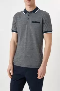 Birdseye Tipped Polo Shirt