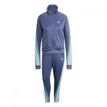 adidas Sportswear Teamsport Tracksuit Womens - Orbit Violet / Mint Ton