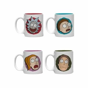 Rick And Morty Characters Mini Mug Set