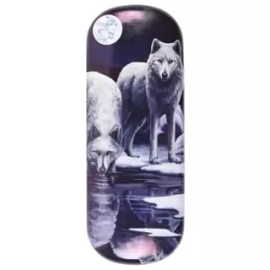 Winter Warriors Glasses Case by Lisa Parker