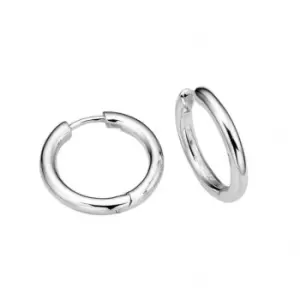 Beginnings Sterling Silver E3459 Huggie Earrings