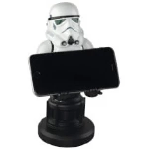 Star Wars Collectable Stormtrooper 8" Cable Guy Controller and Smartphone Stand