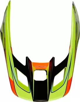 FOX V2 Leen Helmet Peak, yellow, Size L, yellow, Size L