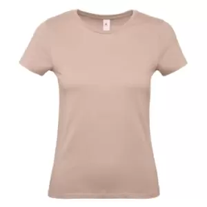 B&C Womens/Ladies #E150 Tee (XL) (Millennial Pink)