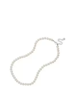 Jon Richard Silver & Pearl Necklace