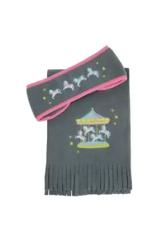 Merry Go Round Head Band And Scarf Set